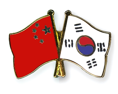 Flag-Pins-China-South-Korea