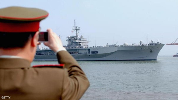 Command Ship Blue Ridge Of The U.S. Navy Visits China