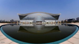 CHINA-ARCHITECTURE-GLOBAL CENTER