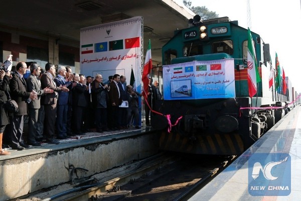 First train from China to Iran stimulates Silk Road revival